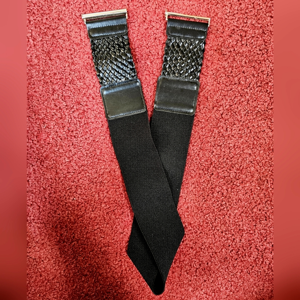 Black Stretchy Belt